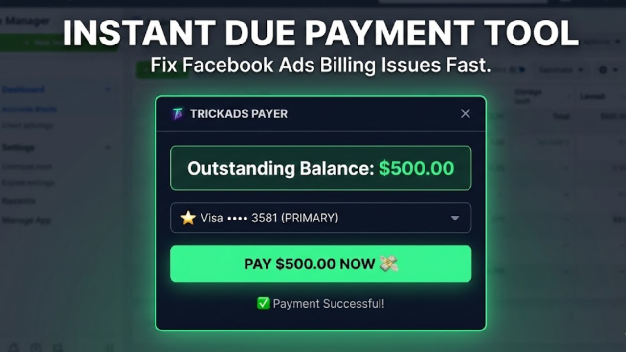 FB Ads Due Payment Force Payer Pro